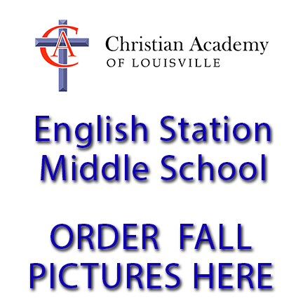 Christian Academy of Louisville English Station Middle School  Order Fall Pictures Grades 6-8