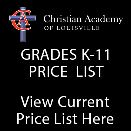 Christian Academy of Louisville Underclass Order Form