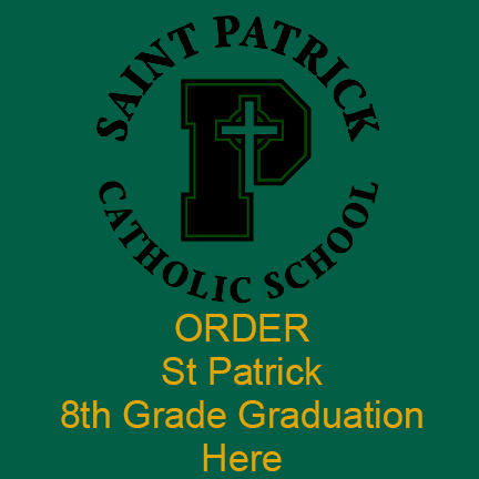 St Patrick 8th grade graduation pictures 2026